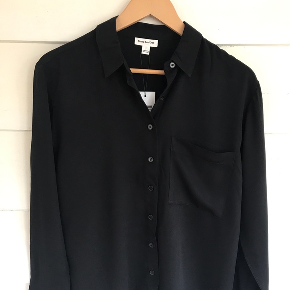 Frank and Oak long sleeved shirt (size small) - Picture 2 of 3